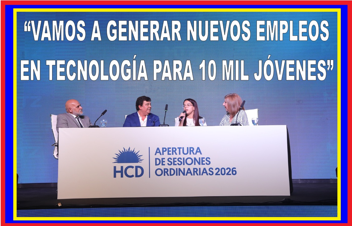 “VAMOS A GENERAR NUEVOS EMPLEOS EN TECNOLOGÍA PARA DIEZ MIL JÓVENES”