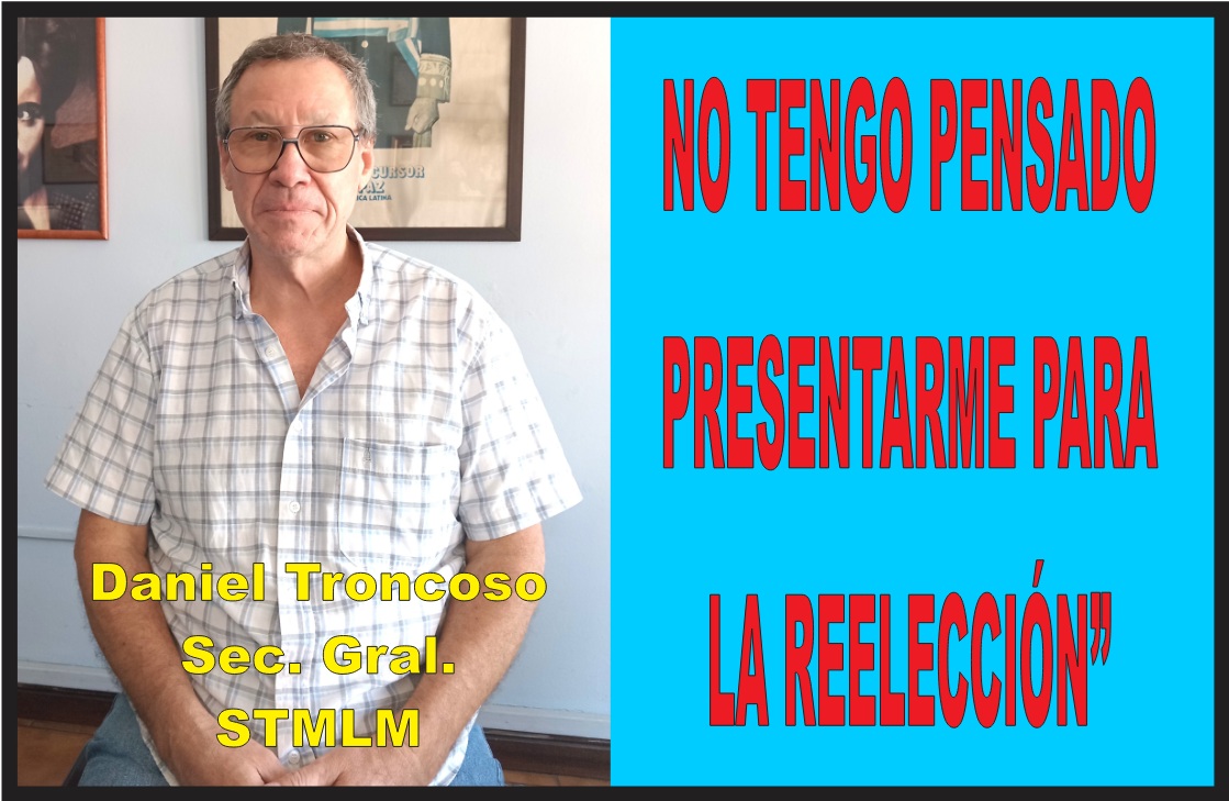 “NO TENGO PENSADO PRESENTARME A LA REELECCIÓN”