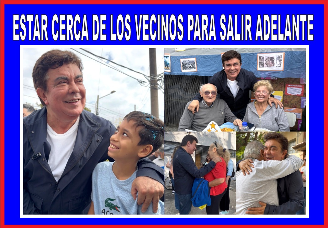 ESTAR CERCA DE LOS VECINOS PARA SALIR ADELANTE