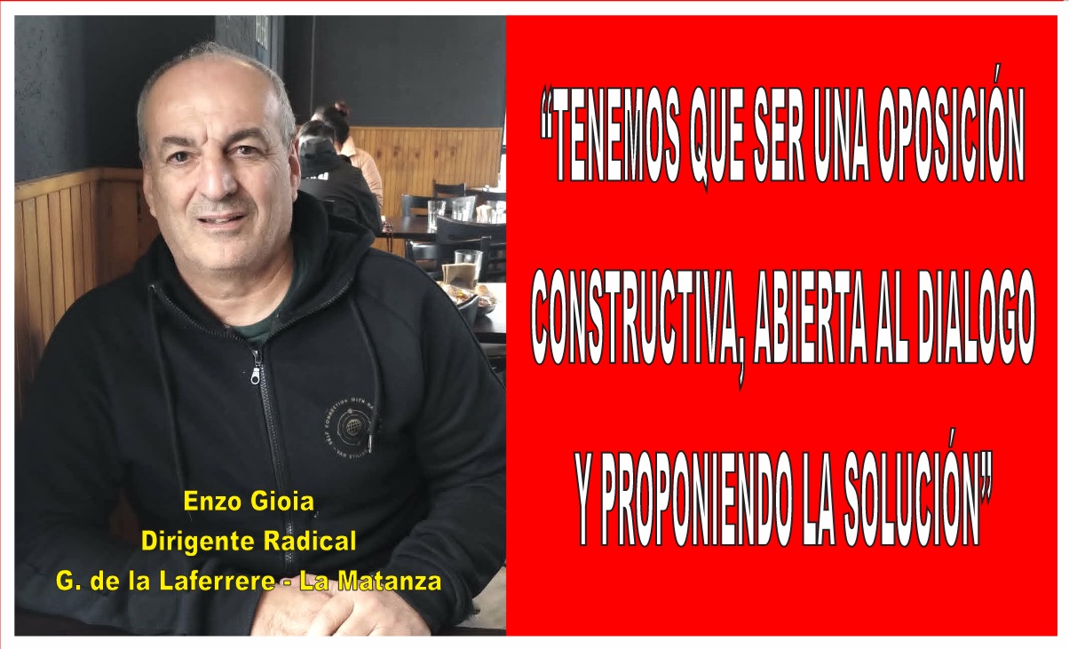 “TENEMOS QUE SER UNA OPOSICIÓN CONSTRUCTIVA, ABIERTA AL DIALOGO Y PROPONIENDO LA SOLUCIÓN”